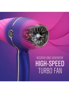 Ru syanl Professional Gradient Colorful Salon Hair Dryer Set  - Image 4