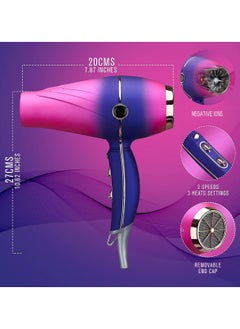 Ru syanl Professional Gradient Colorful Salon Hair Dryer Set  - Image 3
