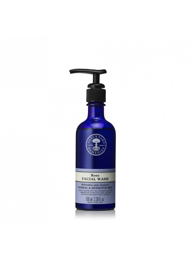 Neal's Yard Remedies NEALS YARD REMEDIES Rose Facial Wash, 100 ML  - Image 1