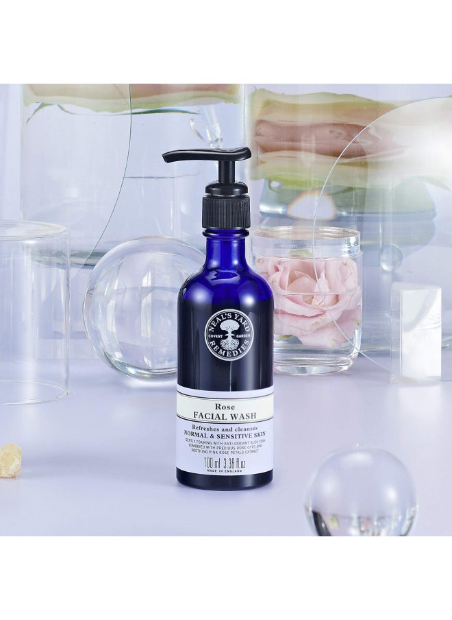 Neal's Yard Remedies NEALS YARD REMEDIES Rose Facial Wash, 100 ML  - Image 2