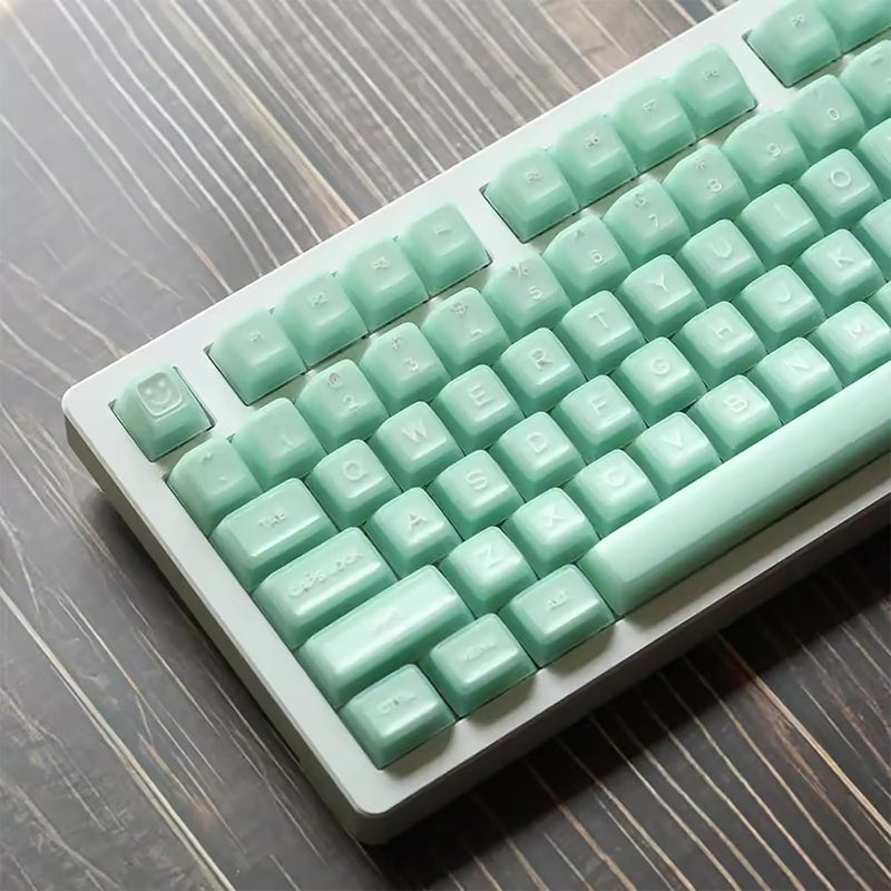 Sumgsn 142 Keys SA Profile PBT Doubleshot Keycaps Translucent Keycap Set Fit for 61/64/87/104/108 Cherry Mx Switches ISO ANSI Mechanical Keyboard - Image 1