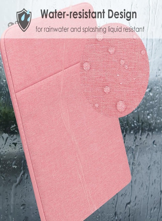 ProElife 13 Inch Laptop Sleeve for MacBook Neo, Water-Resistant, Pink - Image 4