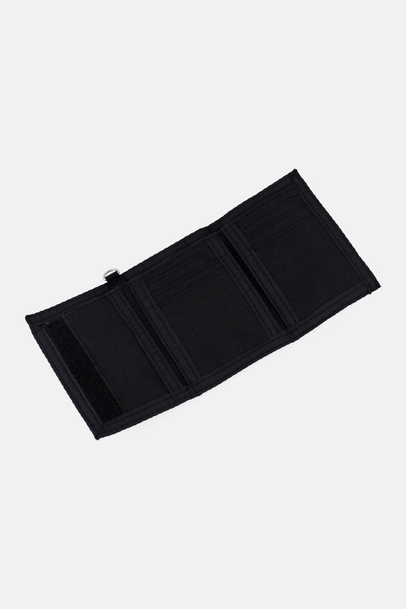 Aeropostale Men Brand Logo Trifold Wallet, Black - Image 3