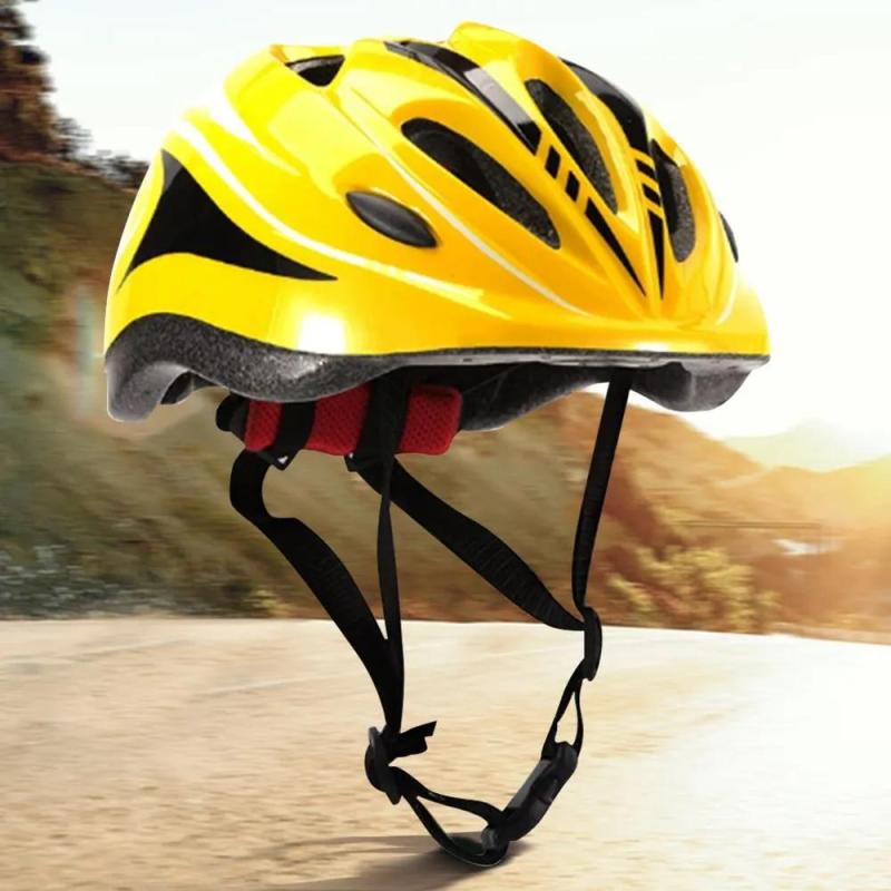 Child Safety Helmet: Lightweight 230G EPS & Polycarbonate Construction - Adjustable 49 To 59 CM Secure Fit, Removable Pads For Customizable Comfort For Long Rides Growing Children - Image 5