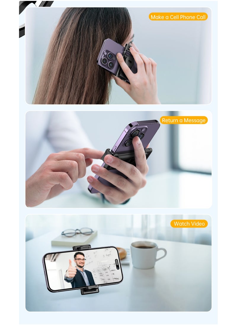 Extended handle, detachable design, multifunctional fill light, stable tripod selfie stick