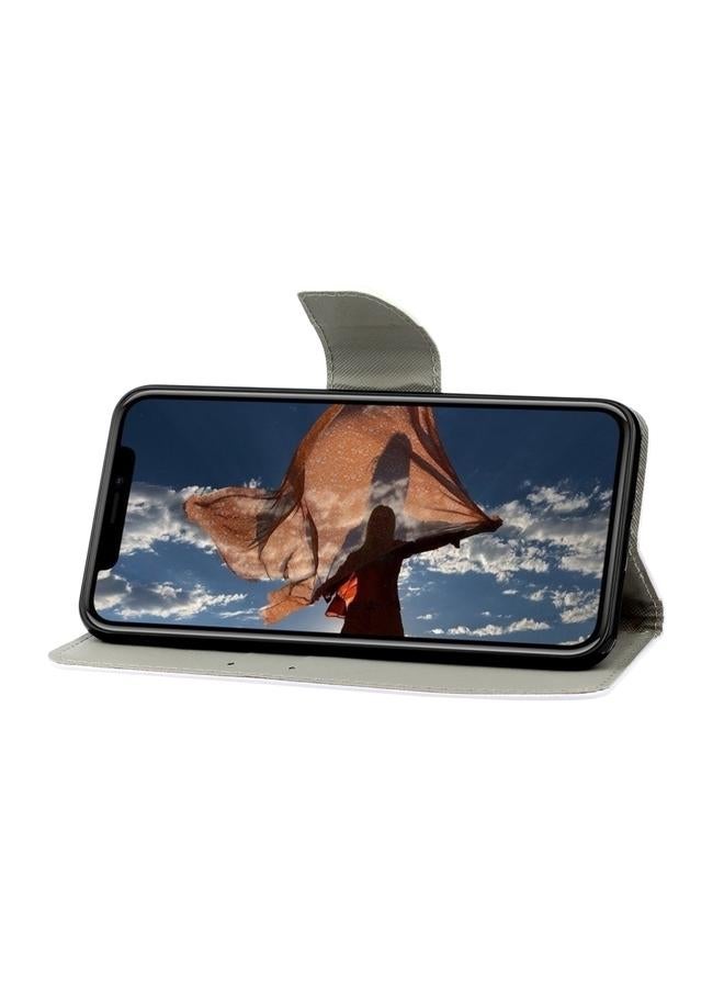 S-TOP Case For iPhone X / XS 3D Colored Drawing Horizontal Flip PU Leather Case with Holder & Card Slots & Wallet - Image 5