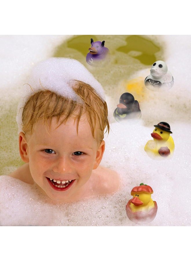 QINGQIU 24 Pack Halloween Rubber Ducks for Kids Boys Girls Toddlers Halloween Toys Halloween Party Favors Halloween Treat Bags Gifts - Image 5