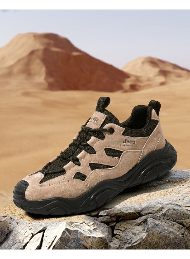 Jeep Men's Casual Shoes, Breathable Sports Shoes For Spring And Autumn, Outdoor Hiking And Walking Shoes, Men's Outdoor Casual Shoes - Image 1