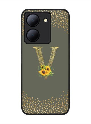 Case for Vivo Y27s/ Vivo Y27 5G, Slim fit Flexible Cover Custom Monogram Initial Letter Floral Mandala Pattern Alphabet - V (Olive Green) - pzsku/Z42B9B03D3C4AD49235F9Z/45/_/1703249173/910fa409-c9ea-44d6-8298-18486e8c3f3a