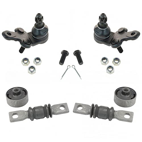 TRQ طقم تعليق أمامي TRQ مجموعة كرات المفاصل ذراع التحكم بوش متوافق مع 1992-2001 لكزس ES300 1995-2004 تويوتا أفالون كامري 1998-2003 سيينا - Image 1