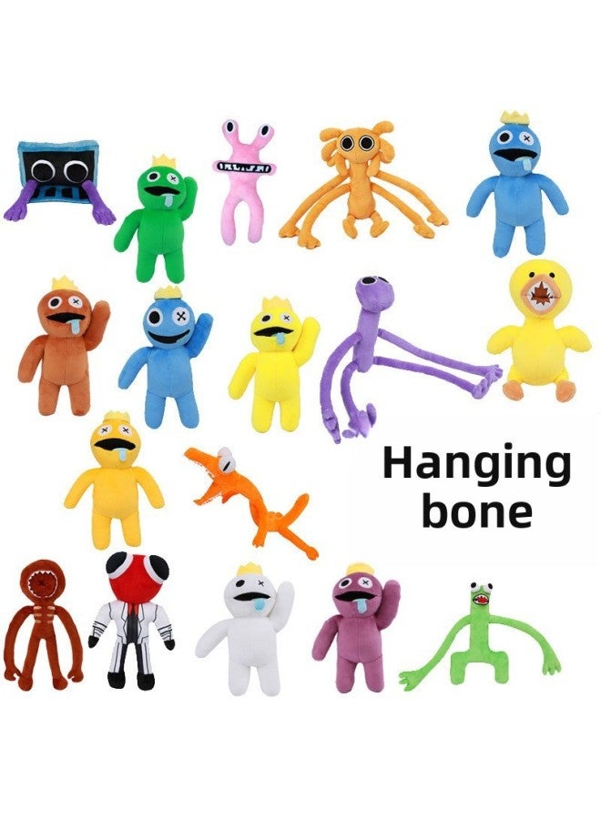 Spot Rainbow Buddy Stuffed Toy Doll Little Blue Man Rainbow Friends Game Peripheral Doll Doll Wholesale-Specifications:30cm Green Big Eyed Monster-Color:27-35cm - Image 2