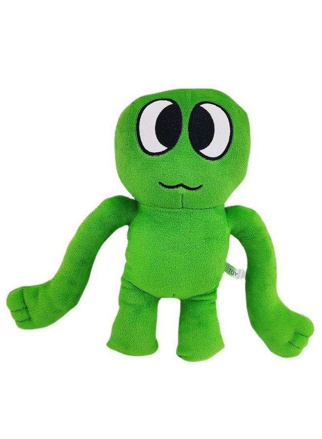 Spot Rainbow Buddy Stuffed Toy Doll Little Blue Man Rainbow Friends Game Peripheral Doll Doll Wholesale-Specifications:30cm Green Big Eyed Monster-Color:27-35cm - Image 1