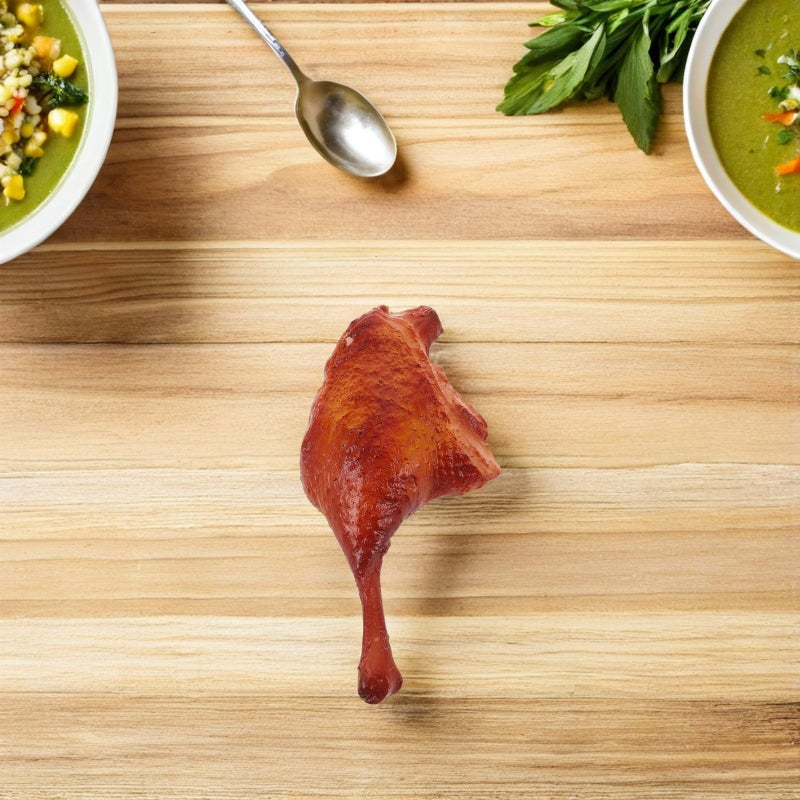 LOGOFUN Realistic Roasted Duck Leg Food Model Prop For Kitchen Display Photography Party And Restaurant Decoration - Image 4
