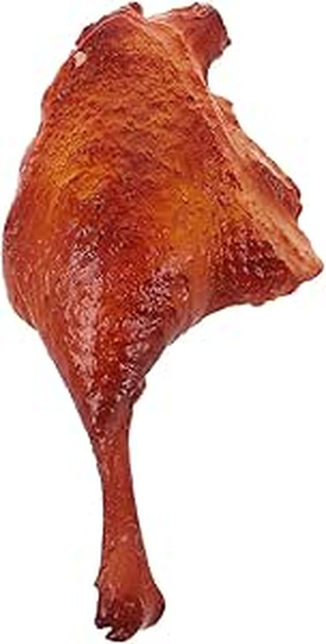 LOGOFUN Realistic Roasted Duck Leg Food Model Prop For Kitchen Display Photography Party And Restaurant Decoration - Image 1