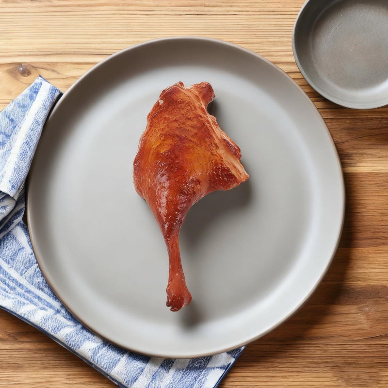 LOGOFUN Realistic Roasted Duck Leg Food Model Prop For Kitchen Display Photography Party And Restaurant Decoration - Image 3