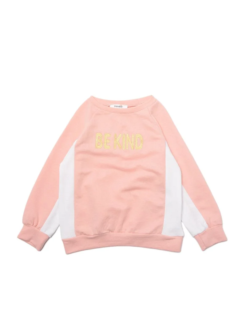 trendyol Kids Be Kind Sweatshirt