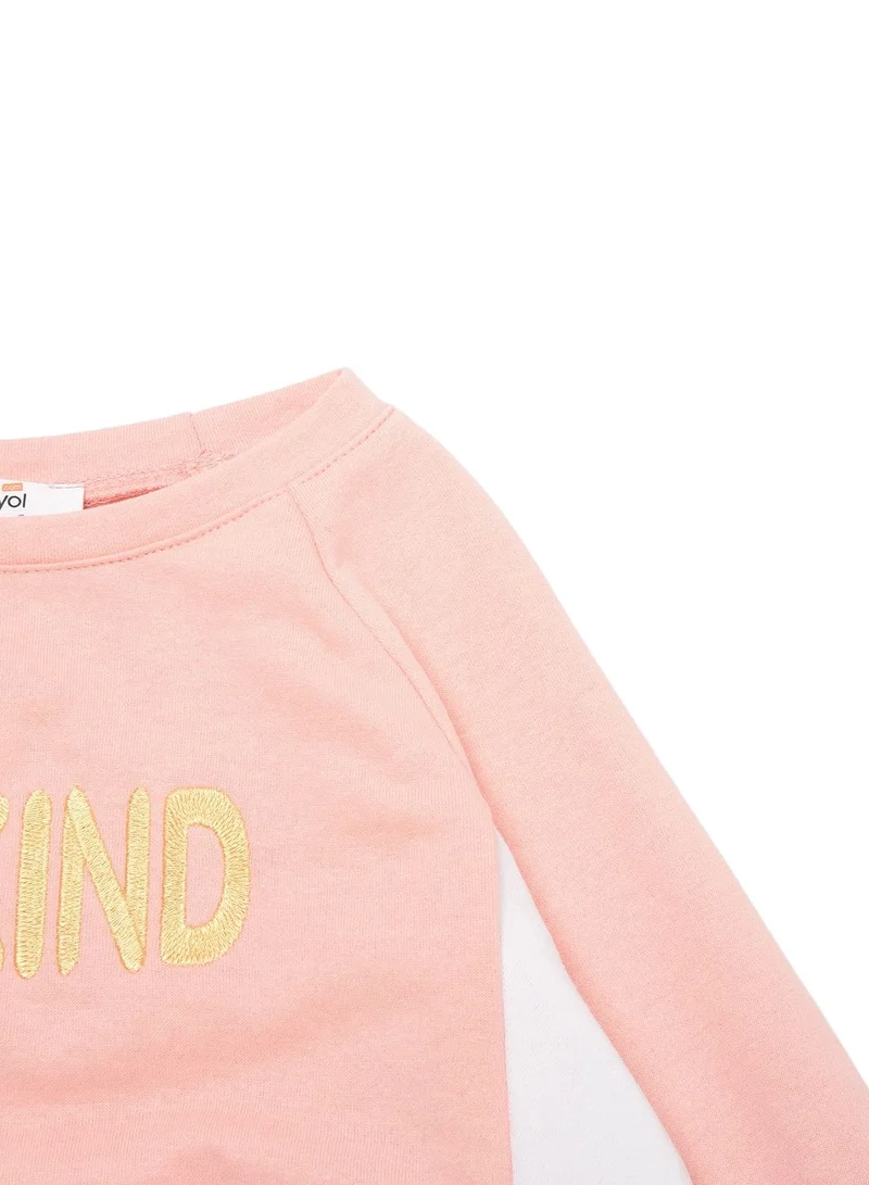 trendyol Kids Be Kind Sweatshirt