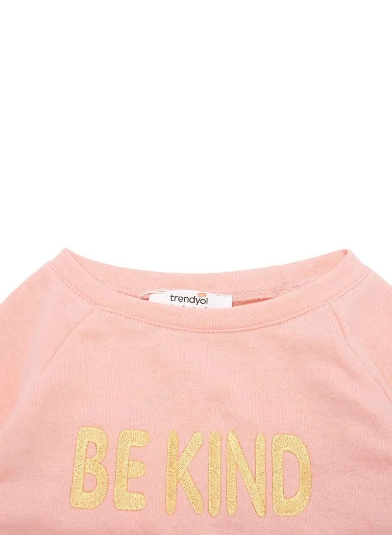 trendyol Kids Be Kind Sweatshirt