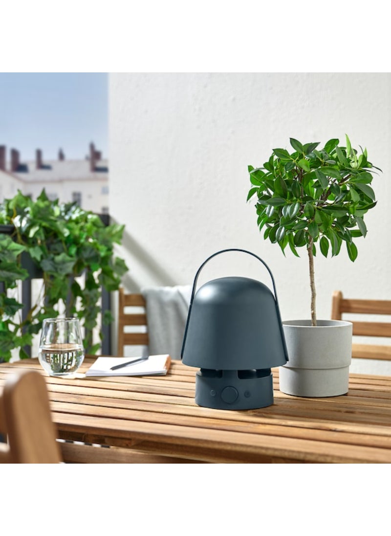 IKEA FRAKTA - Bluetooth speaker lamp - outdoor/blue - Image 1