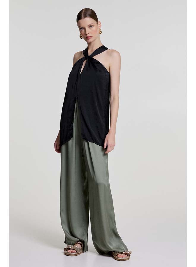 BSB Crossed sleeveless blouse - Image 4