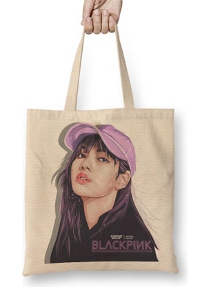 Print Shop Blackpink Lisa 05 Cloth Bag Long Handle