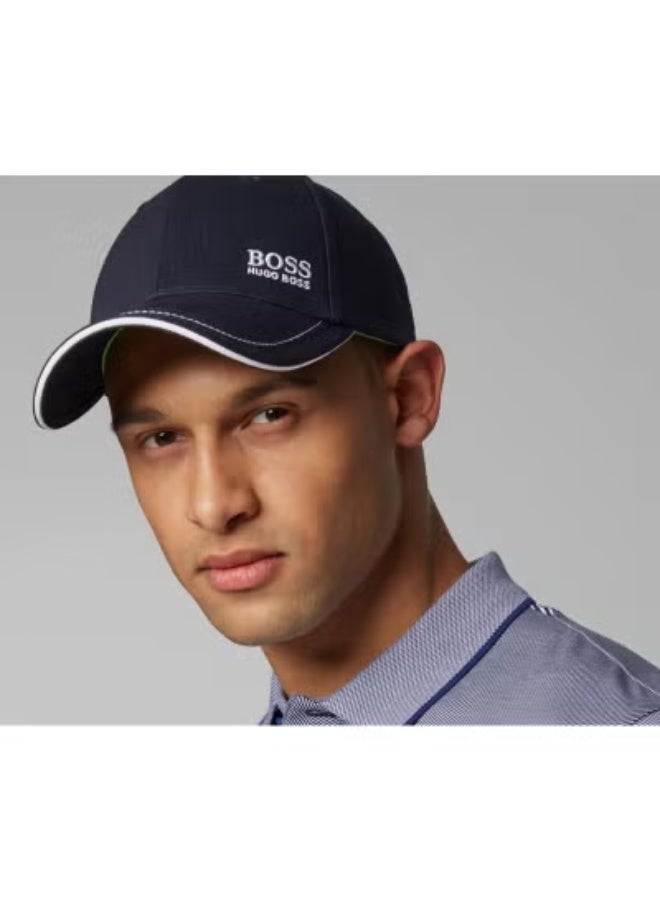 BOSS Navy Contrast - Stitch Cap: Refined - Branded Logo Vibe - Image 3