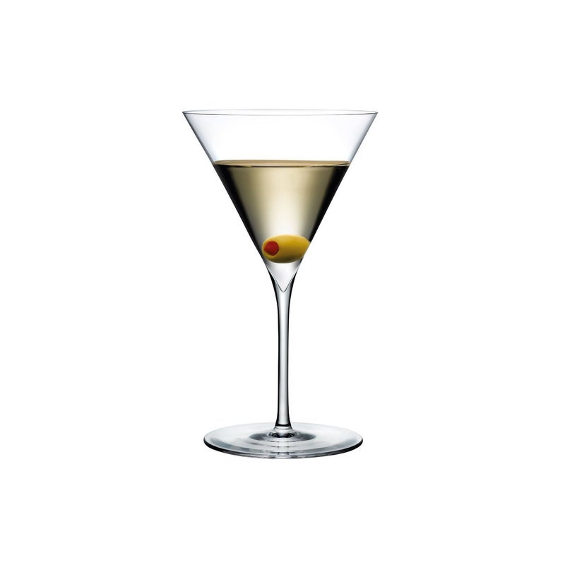 NUDE Dimple Martini Glass - 350 ml, Clear