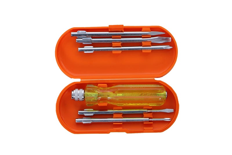 IONIX Tool Kit for Home, Tool Kit, Tool Box, Screwdriver Kit, Multifunctional Snowflake Wrench, Adjustable Wrench, Wire Cutter, SD Set, Modi Plier, Cutter, Wrench Tool Kit (Multicolor, Pack of 1) - Image 5