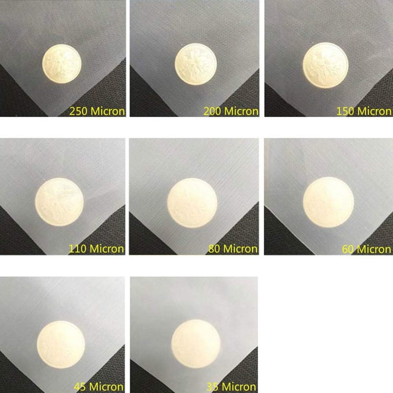 Tong Gu شبكة قماش نايلون دقيقة 39 × 78 بوصة مادة تصفية المياه حجم 35-250 ميكرون (250 ميكرون) - Image 2