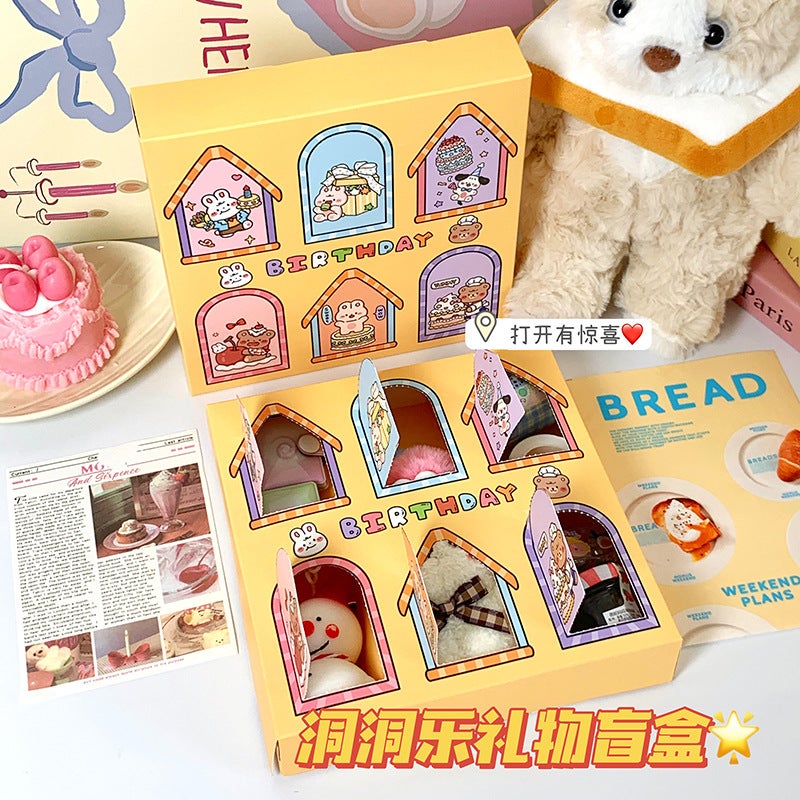 Homemade Cave Le Surprise Exclusive Gift Blind Box Cave Poke Le Empty Box Surprise Birthday Valentine's Day Gift - Image 1
