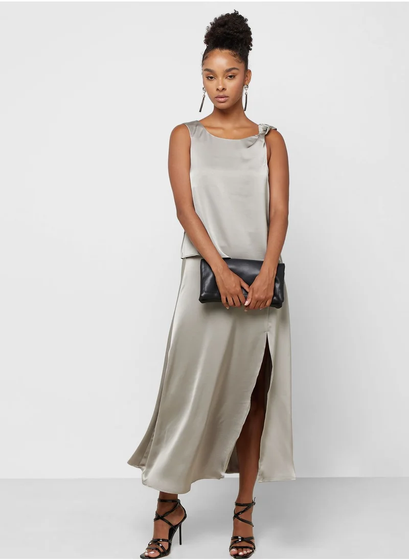 VERO MODA High Waist Tiered Skirt