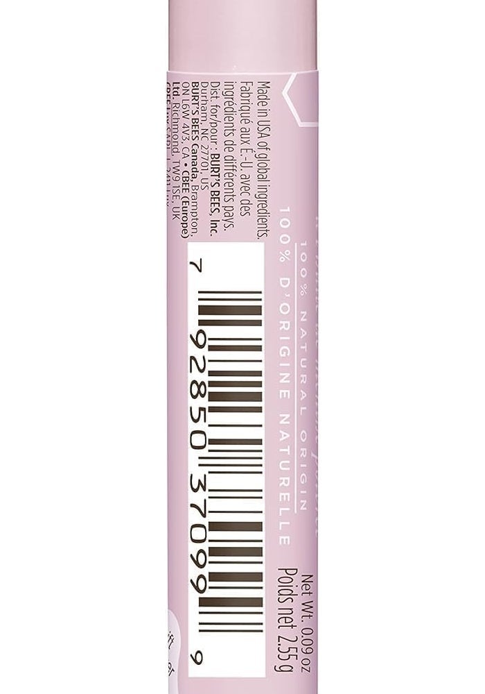 Burt's Bees Lip Shimmer in Champagne - 100% Natural Moisturizing Lip Balm with Peppermint Oil, 0.09 Ounce - Image 3