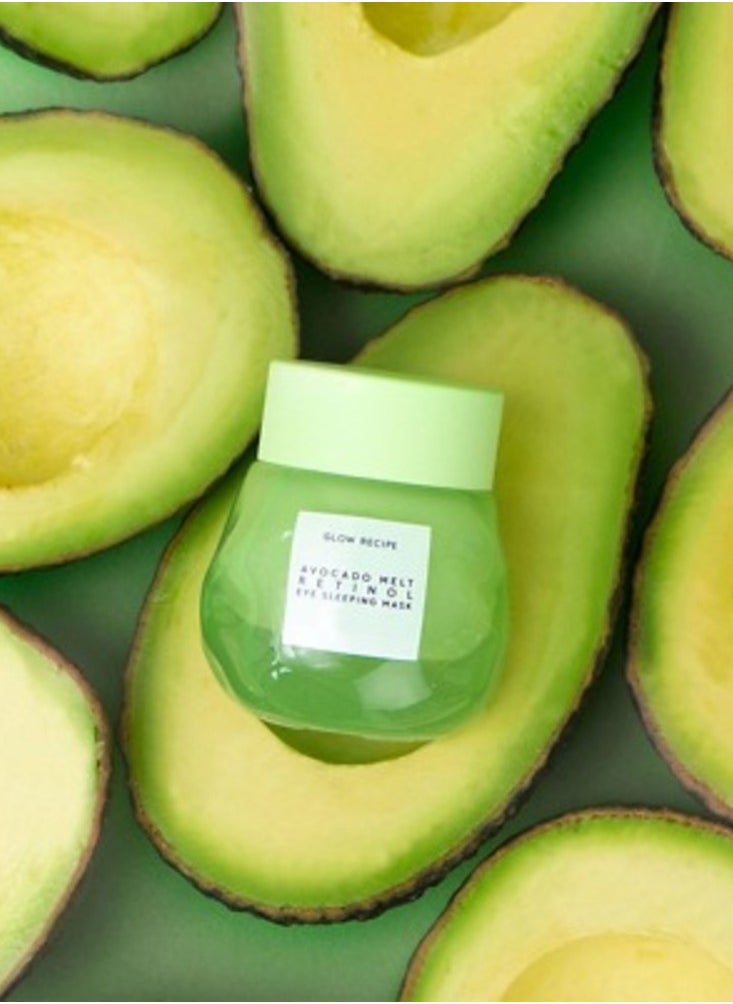GLOW RECIPE - Glow Recipe Avocado Melt Retinol Eye Cream 15ml – Nourishing, Brightening & Firming Eye Treatment with Encapsulated Retinol, Avocado, Coffeeberry & Niacinamide for Smooth, Revitalized Under Eyes - Image 1