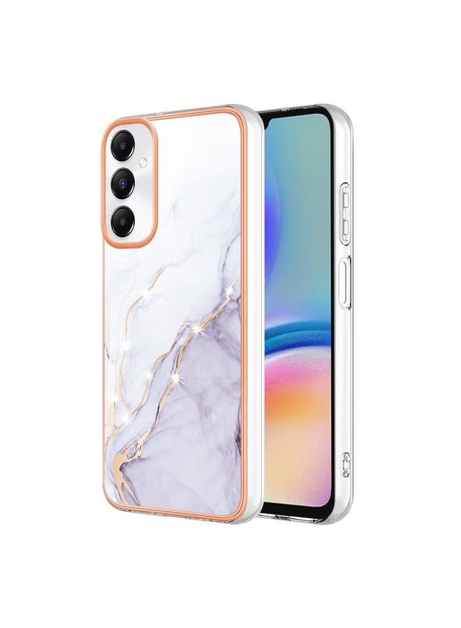 S-TOP Case For Samsung Galaxy A05s Electroplating Marble Dual-side IMD Phone Case - Image 1