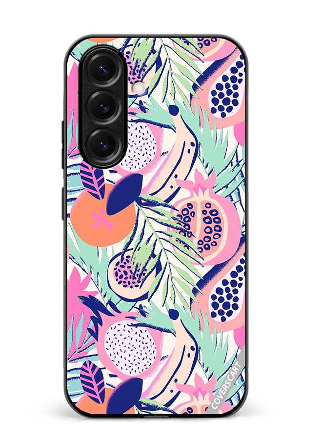 VR CREATIVE Protective Case Cover For Samsung Galaxy A56 Abstract Dragon Fruit Design Multicolour