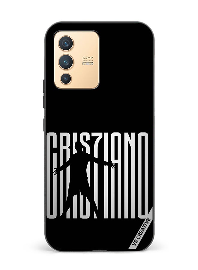 VR CREATIVE Protective Case Cover For Vivo V23 5G Ronaldo Design Multicolour - Image 1