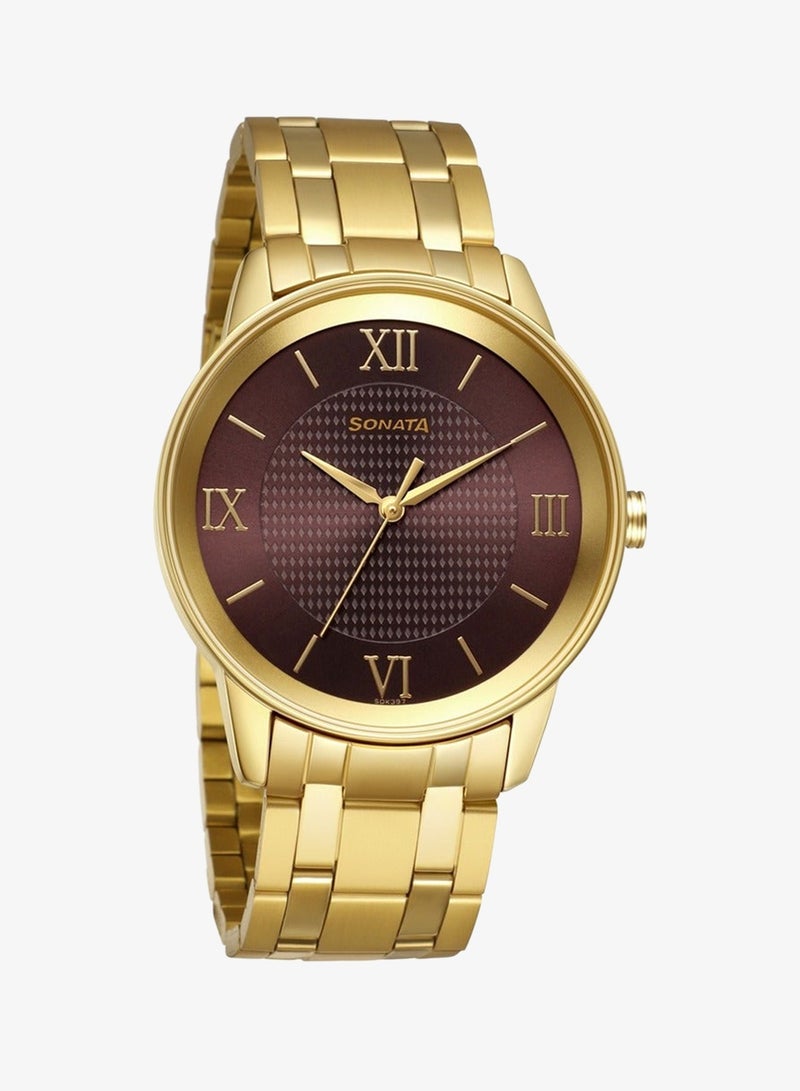 Sonata Stainless Steel Analog Wrist Watch - Image 1