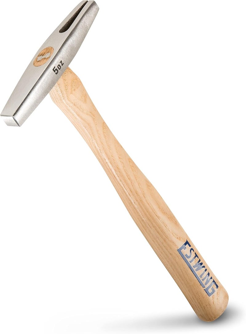 Estwing Sure Strike Tack Hammer - 5 oz Forged Steel Head with Magnetic Face & Hickory Wood Handle - MRWT - Image 1