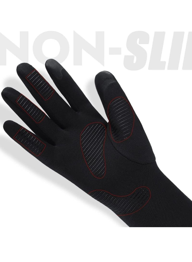 Oasisgalore 1 Pair Winter Gloves Liners, Ski Gloves Liners, Thin and Lightweight Cold Weather Liners for Men and Women, XL. - Image 4
