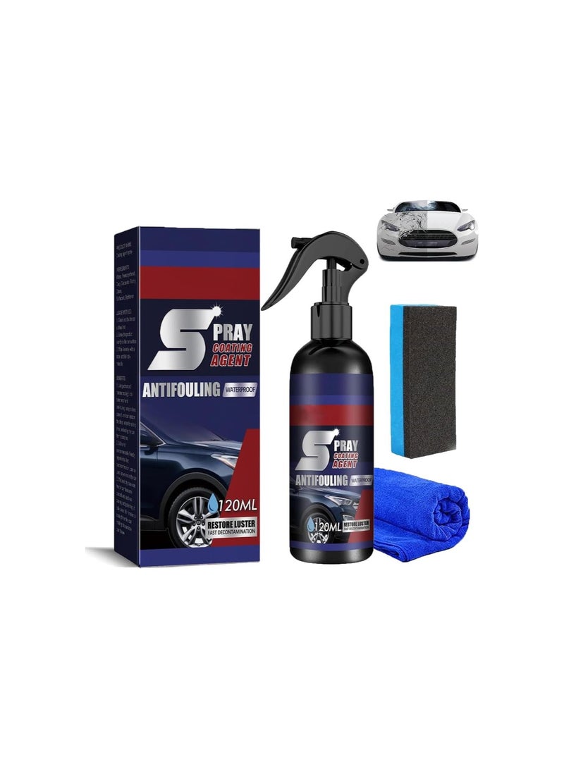 Beauenty Multi-Functional Coating Renewal Agent, 2023new Rayhong Spray Coating Agent, Multi-Functional Coating Renewal Agent, 3 In 1 Ceramic Car Coating Spray, Fast-Acting Coating Spray (1Pcs)  - Image 1