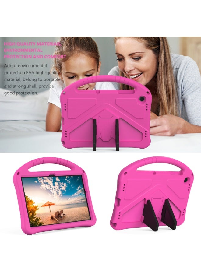 عام غطاء لسامسونج جالاكسي تاب A11+/A11 بلس 11 بوصة 2025 【مناسب للأطفال】، غلاف متين خفيف الوزن من EVA بمقبض محمول أسود مع حامل مقاوم للصدمات. - Image 2