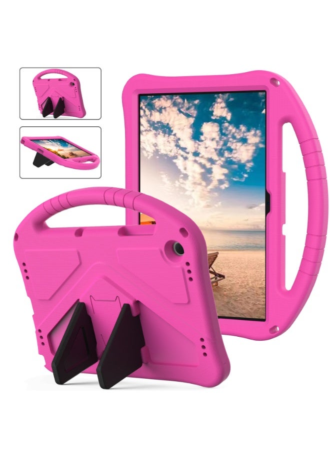 عام غطاء لسامسونج جالاكسي تاب A11+/A11 بلس 11 بوصة 2025 【مناسب للأطفال】، غلاف متين خفيف الوزن من EVA بمقبض محمول أسود مع حامل مقاوم للصدمات. - Image 1