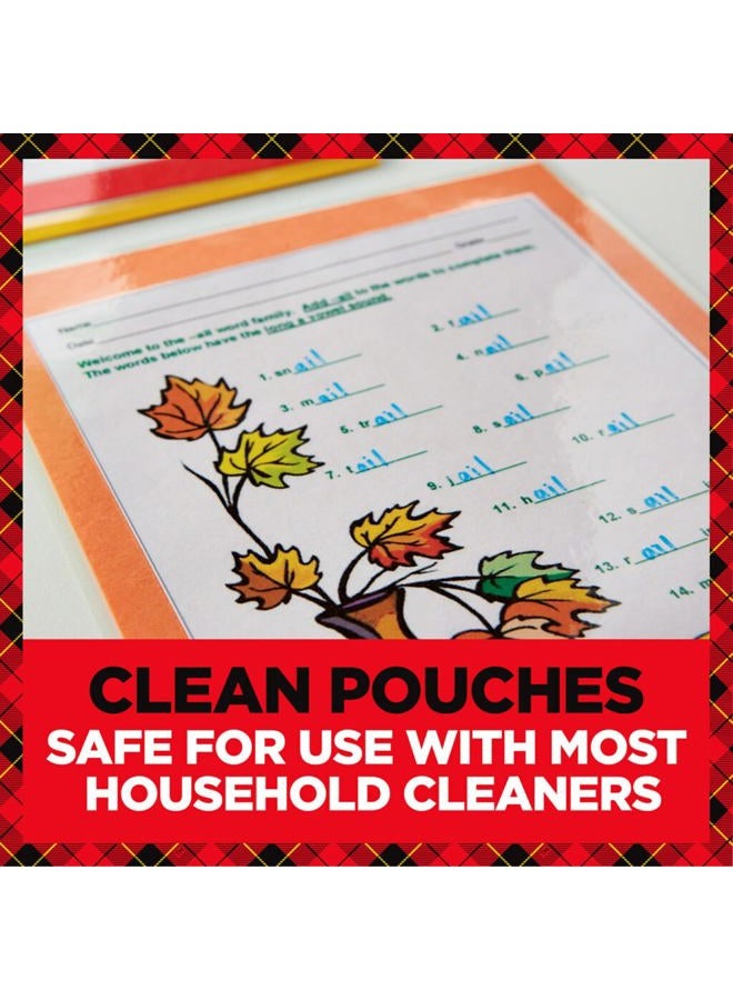 Scotch  Thermal Laminating Pouches, 200 Count, Clear, 3 mil., Ideal Office or School Supplies, Fits Letter Sized Paper (8.9 in. × 11.4 in.) - Image 5