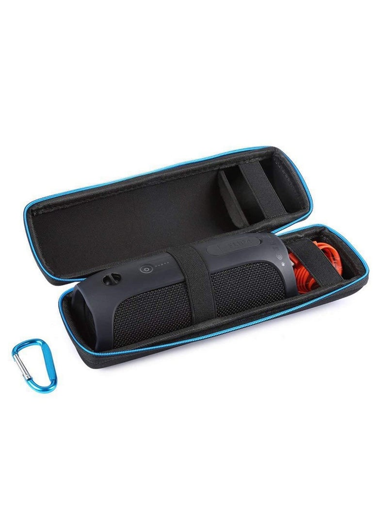 1PCS Hard EVA Protective Carrying Case for JBL Flip 4 / Flip4 Wireless Bluetooth Speaker Portable Waterproof Travel Cover with Additional Storage Space for JBL Flip4  - Image 2