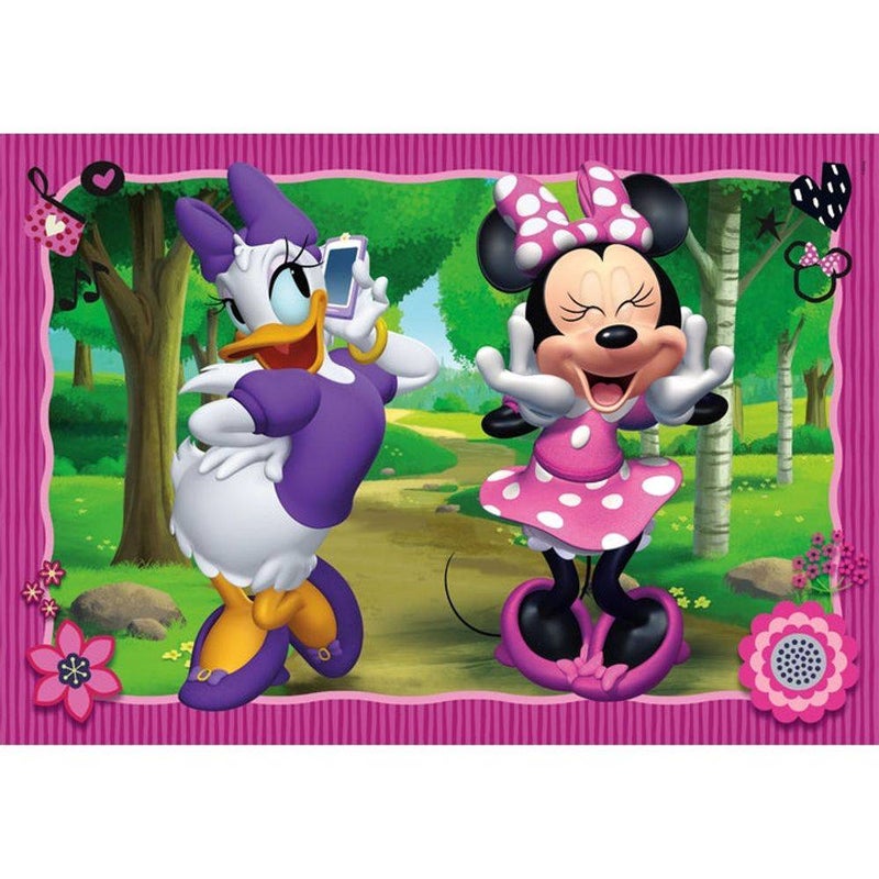 Clementoni Disney Junior Minnie Maxi Super Color Jigsaw Puzzle (24 Pieces) - Image 2