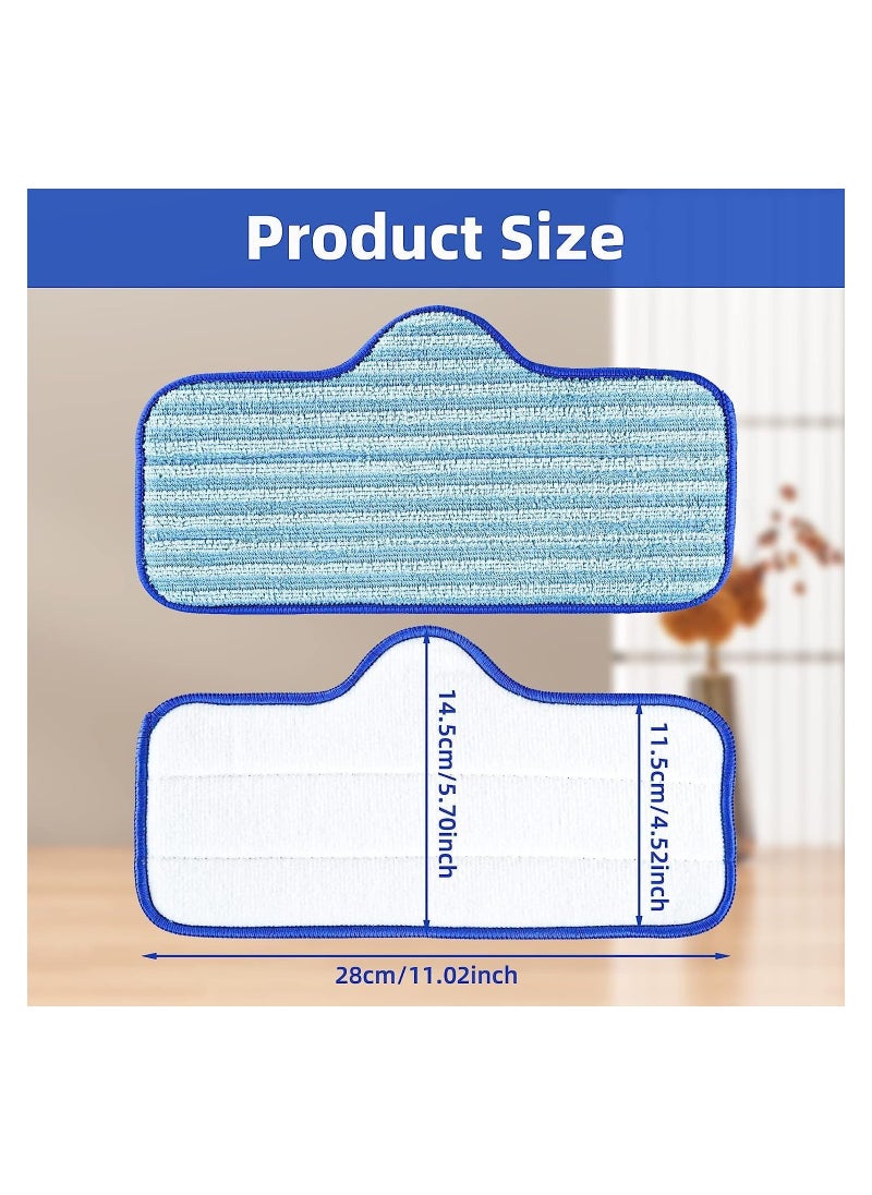 SYOSI - 6 Pcs Microfiber Steam Mop Pad for Dupray Neat Steam Cleaner Reusable and Machine Washable Designed for Multiple Surfaces Effectively Clean Hardwood Tile Stone Floors - Image 1