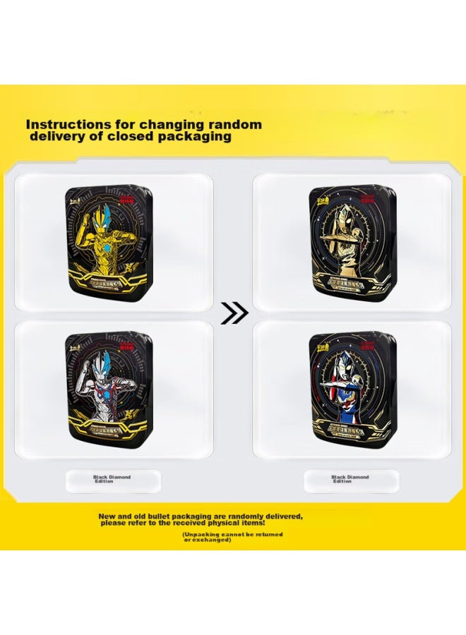 Kayou Ultraman Card Black Diamond Edition Gift Box, Xr Card Gold Card, Ultraman Card Pack, Official Card Collection Al, Gift - Image 1
