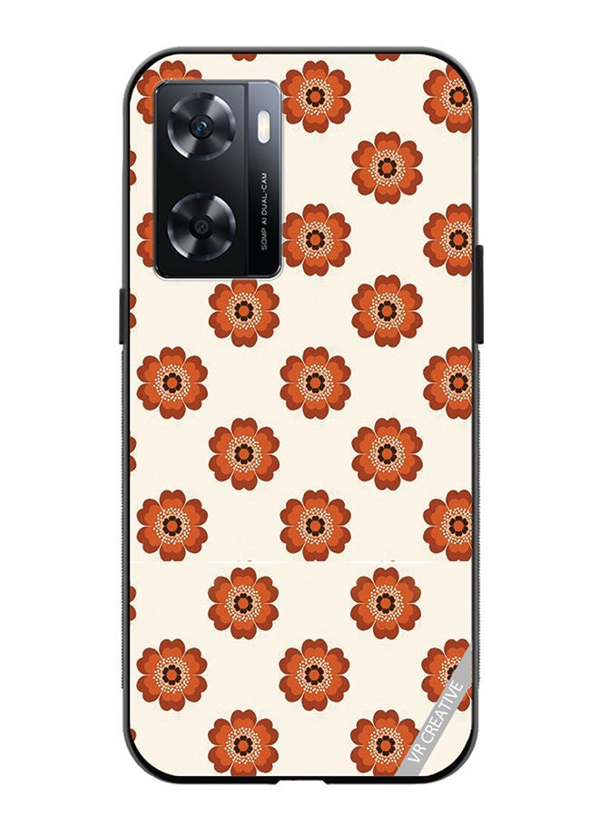 VR CREATIVE Protective Case Cover For OnePlus Nord N20 SE Flower Design Multicolour - Image 1