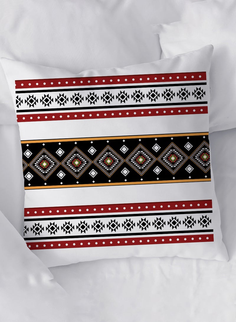 لوحة غطاء وسادة من البوليستر بتصميم نمط عربي ملون - Image 2