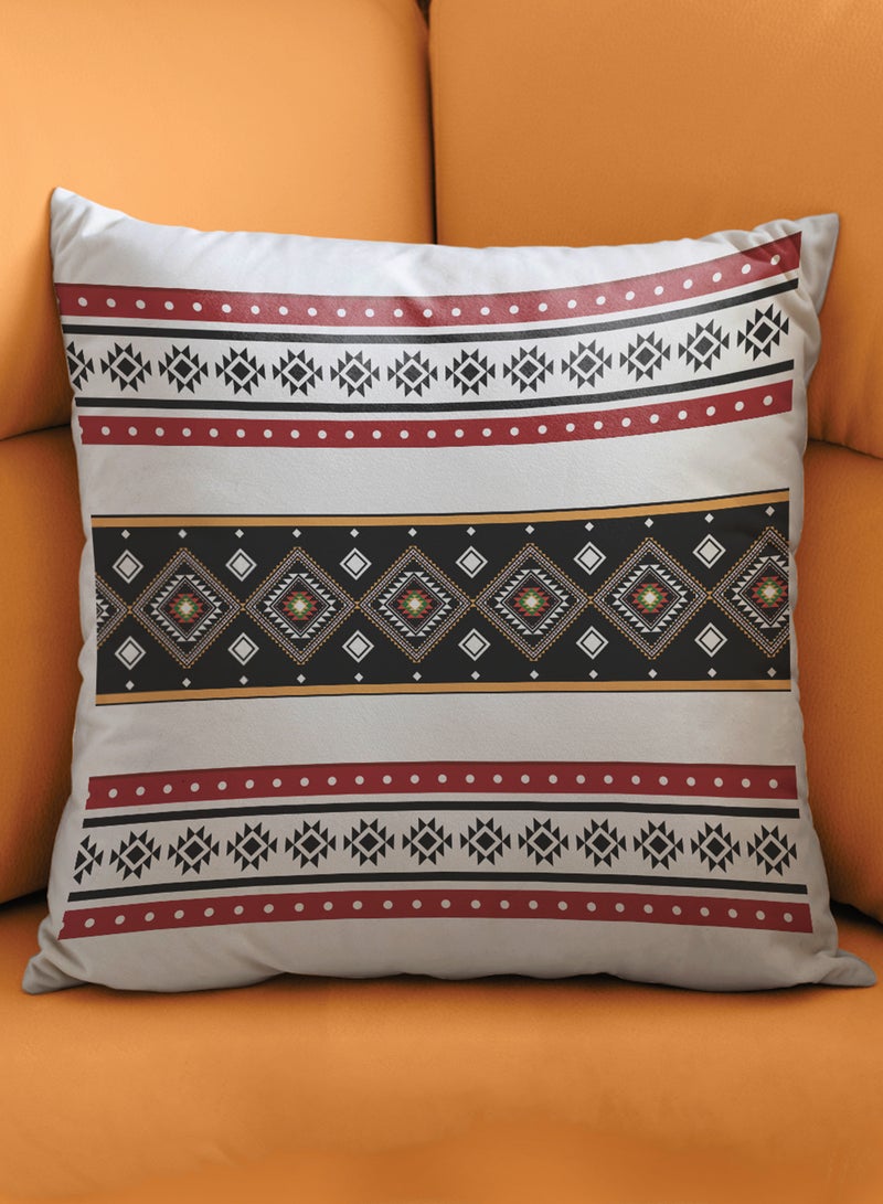 لوحة غطاء وسادة من البوليستر بتصميم نمط عربي ملون - Image 4